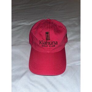 Kiahuna Golf Club - Red Strapback Golf Hat
